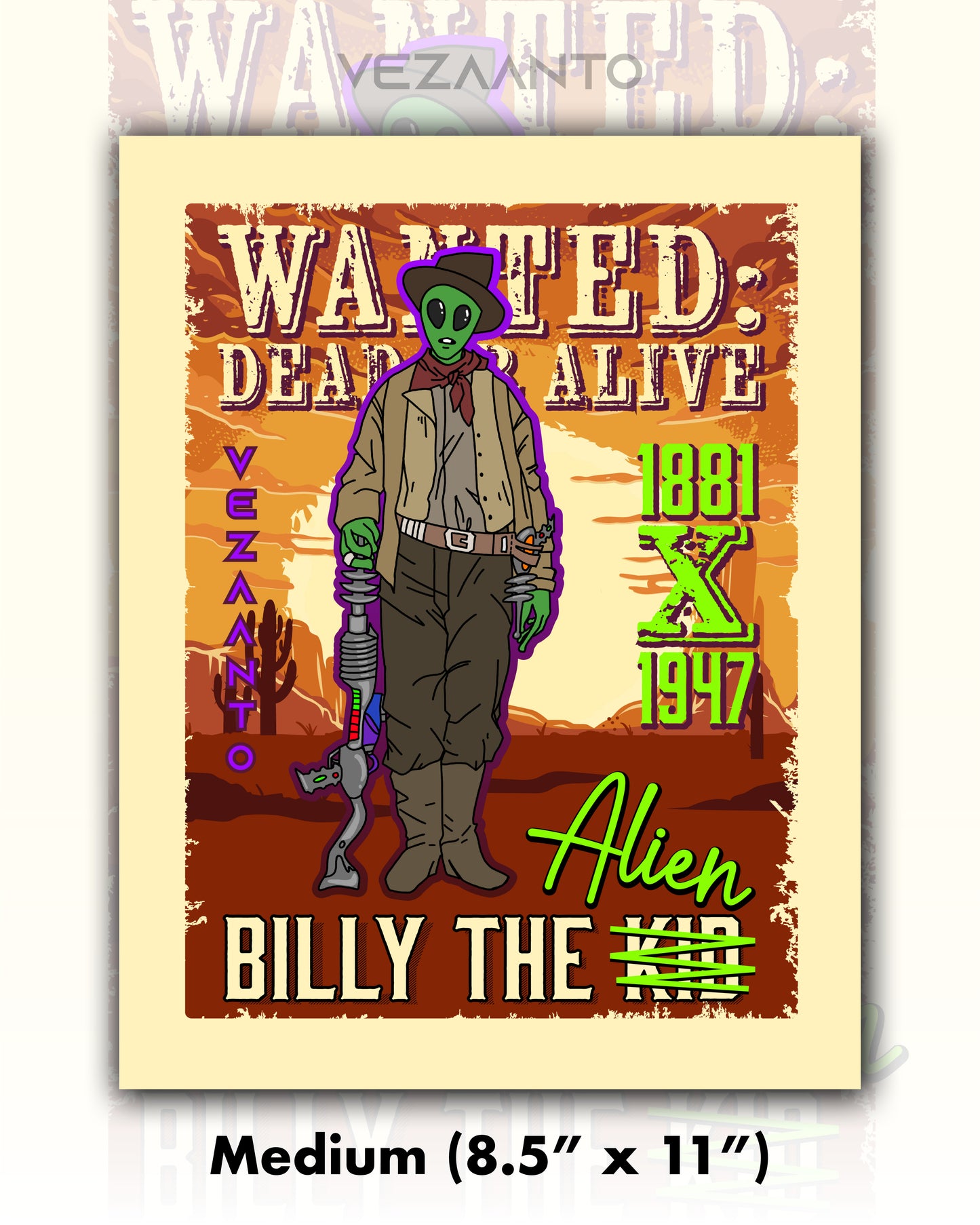 Billy the Alien | Print