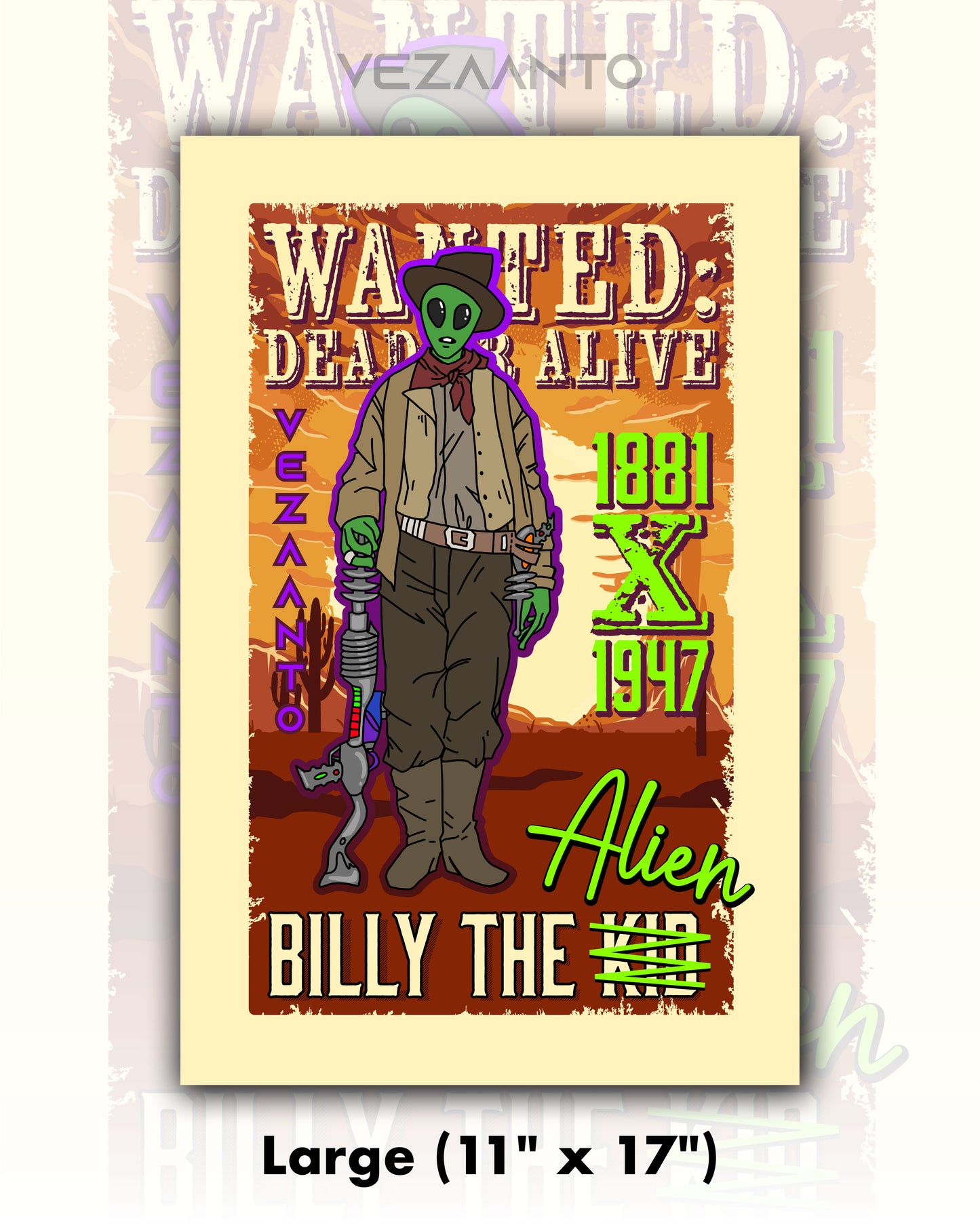 Billy the Alien | Print