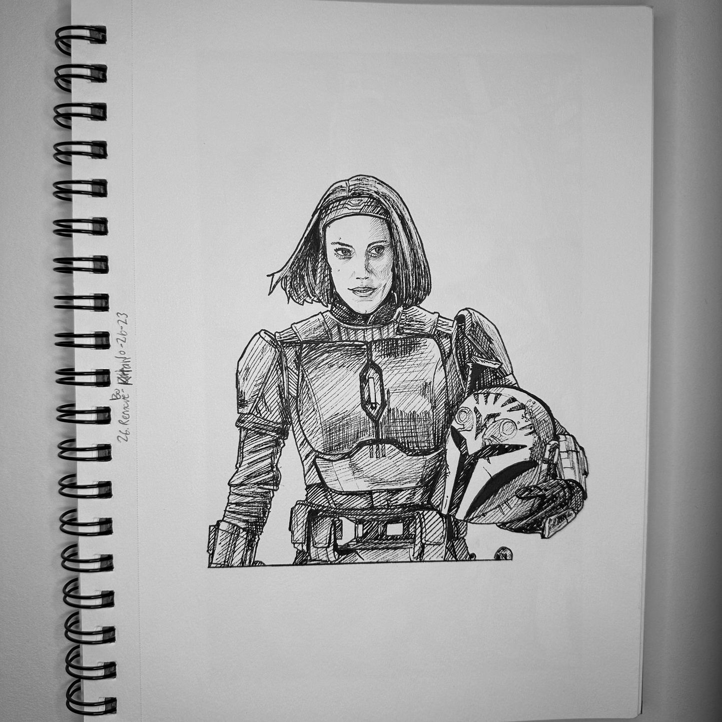 Bo-Katan | Traditional Drawing