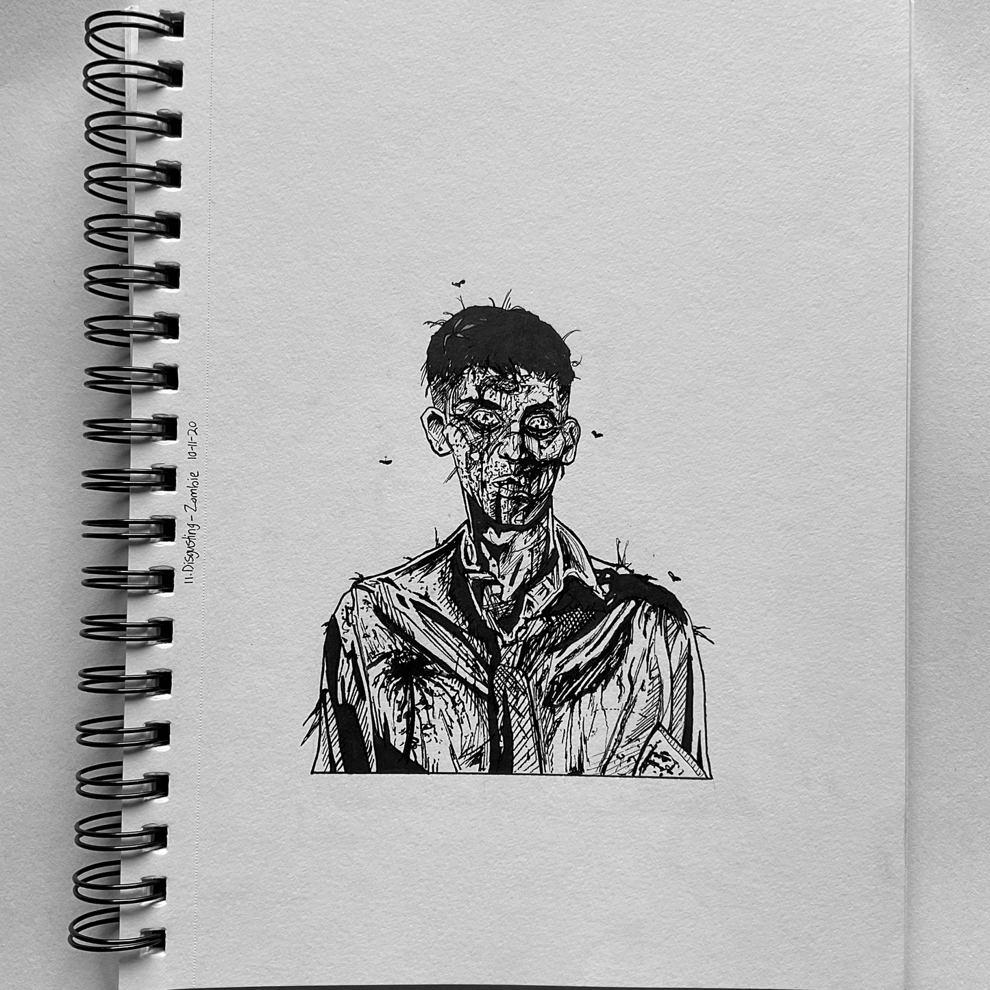 Business Zombie | Traditional Drawing