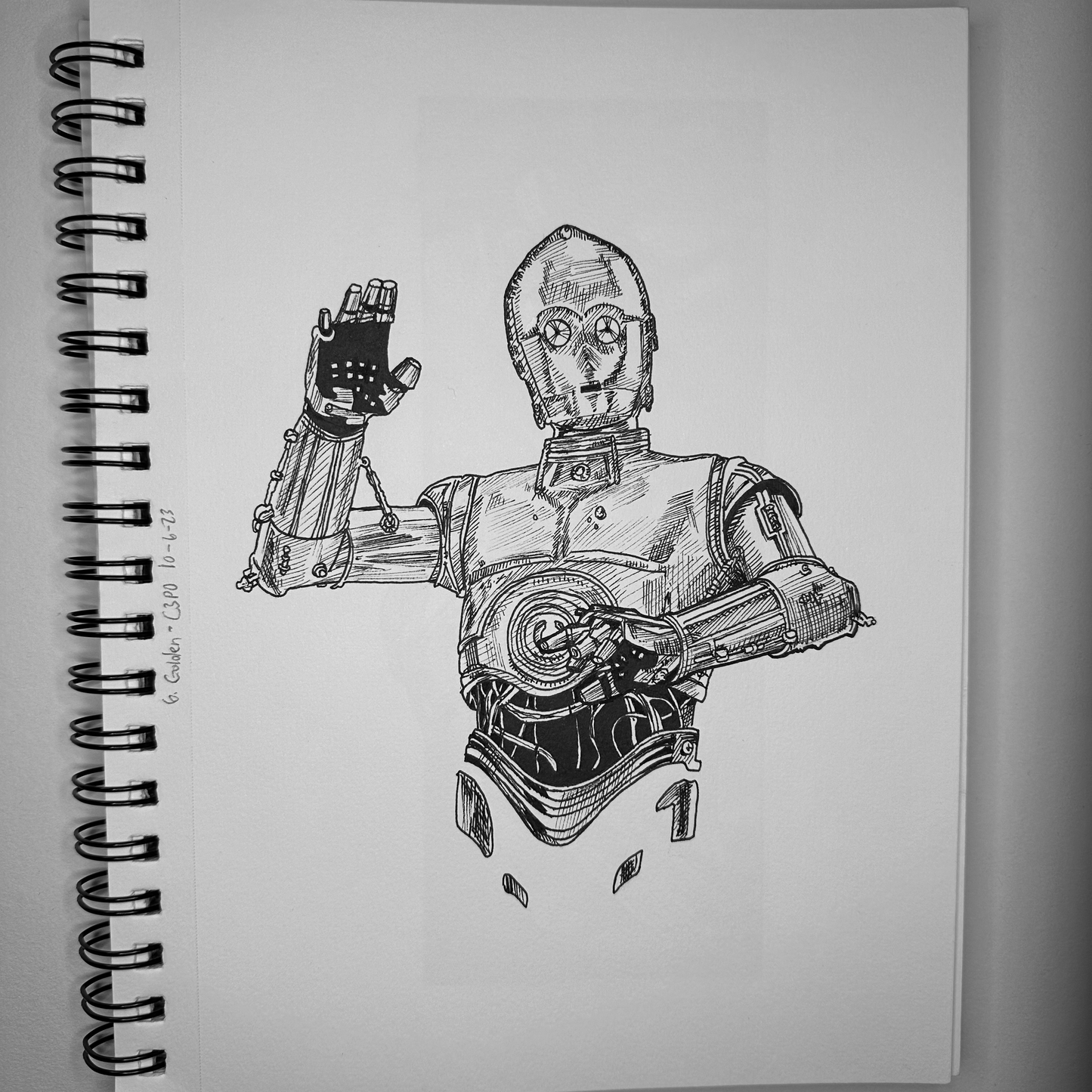 C3P0 | Traditional Drawing
