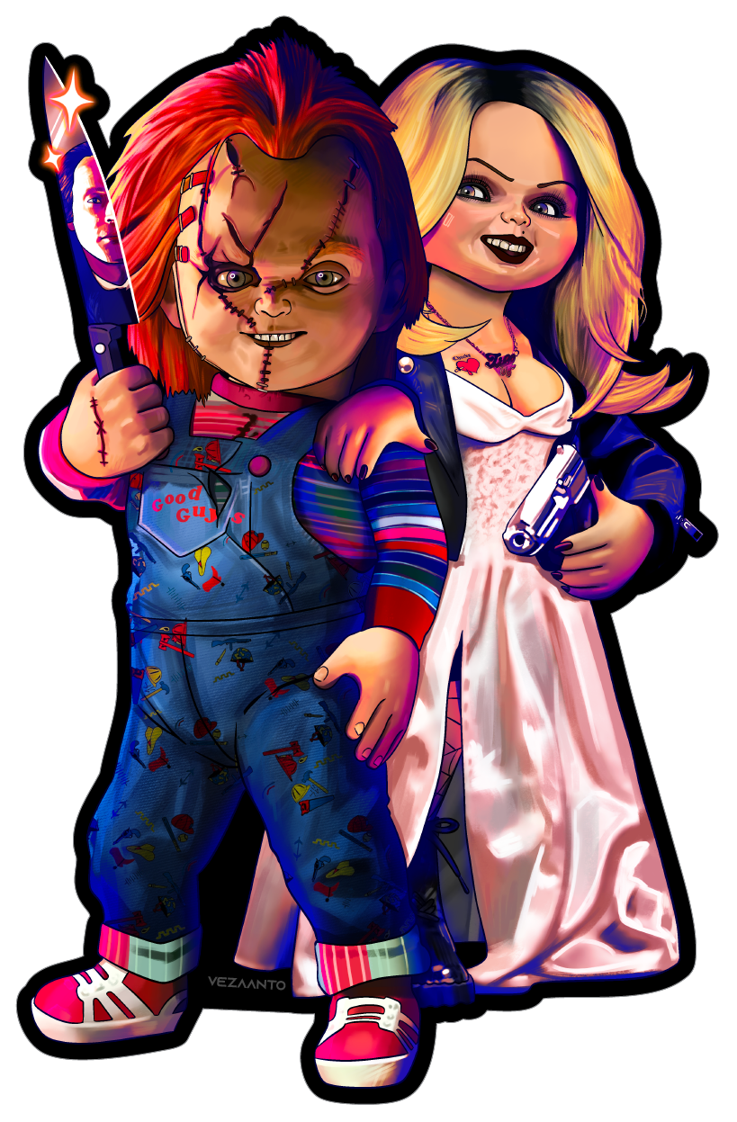 Chucky & Tiffany | Sticker