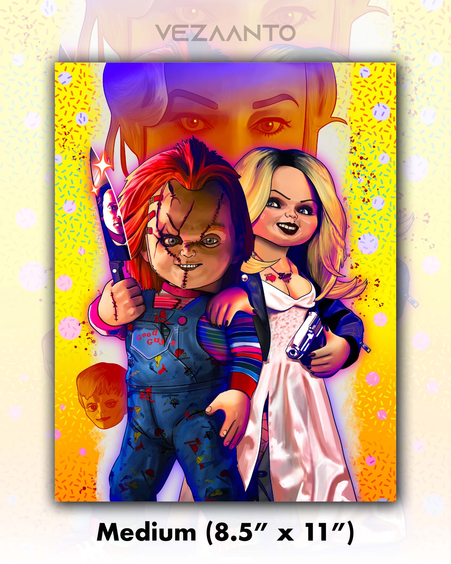 Chucky & Tiffany | Print
