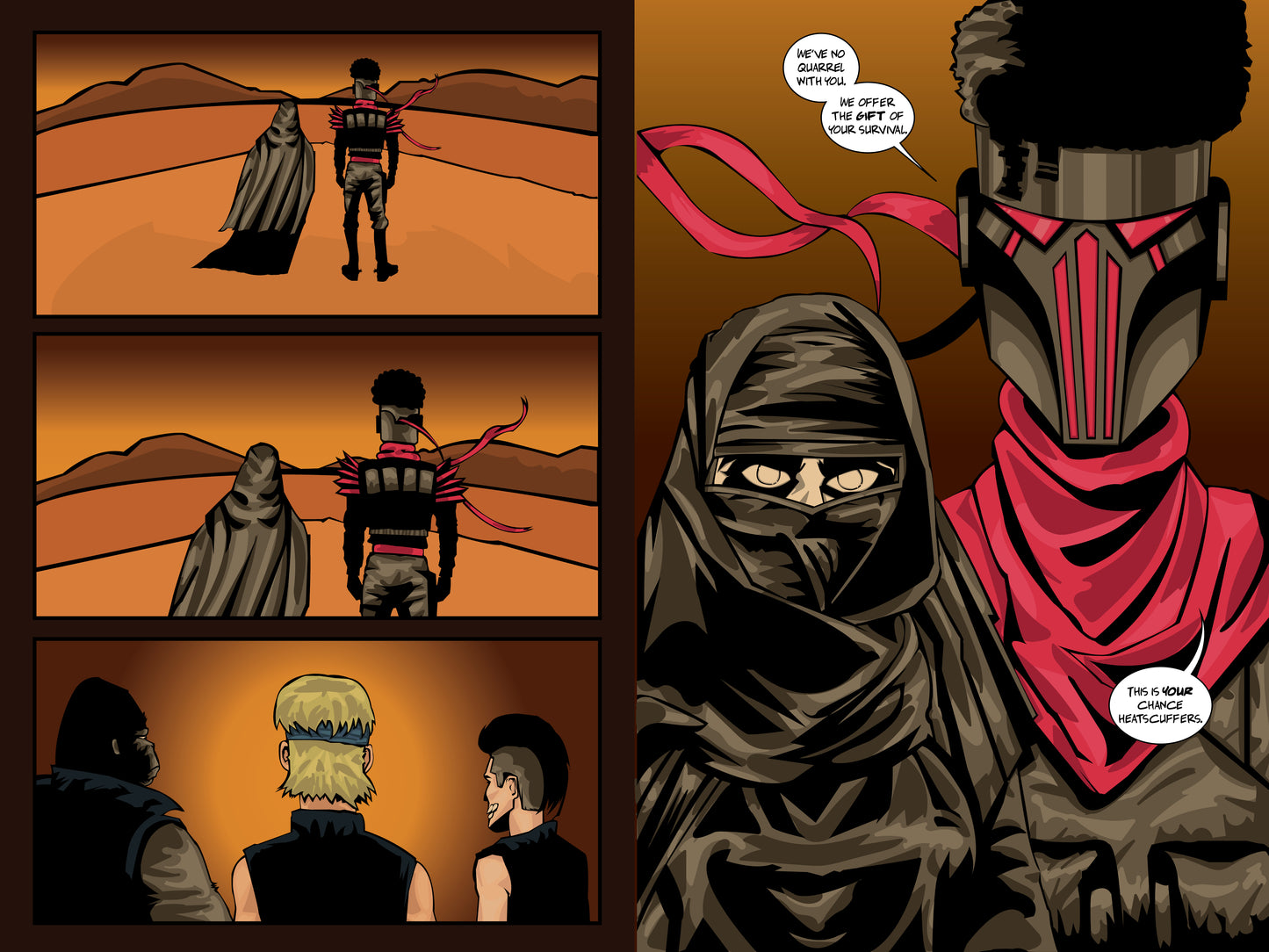 Vezaanto: Outcasts Among Outworld | One-Shot Comic