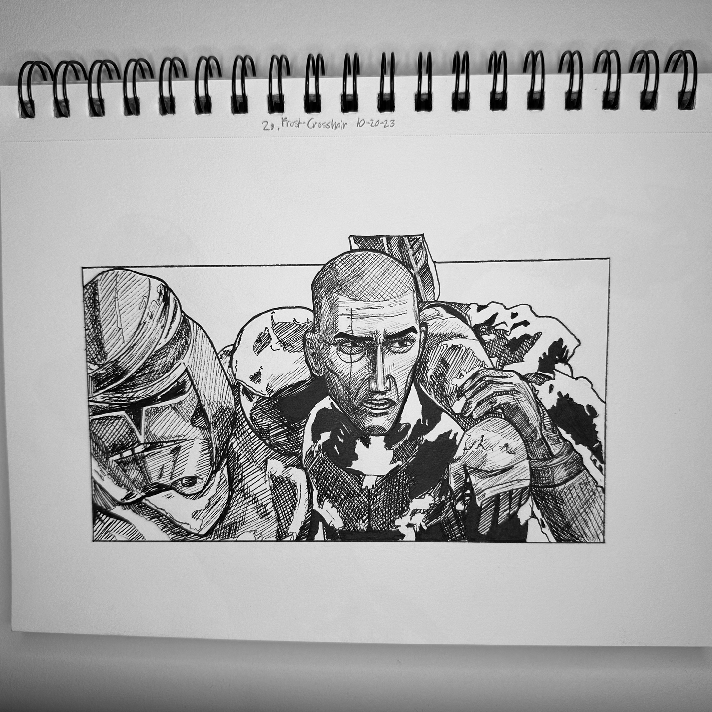 Crosshair | Traditional Drawing