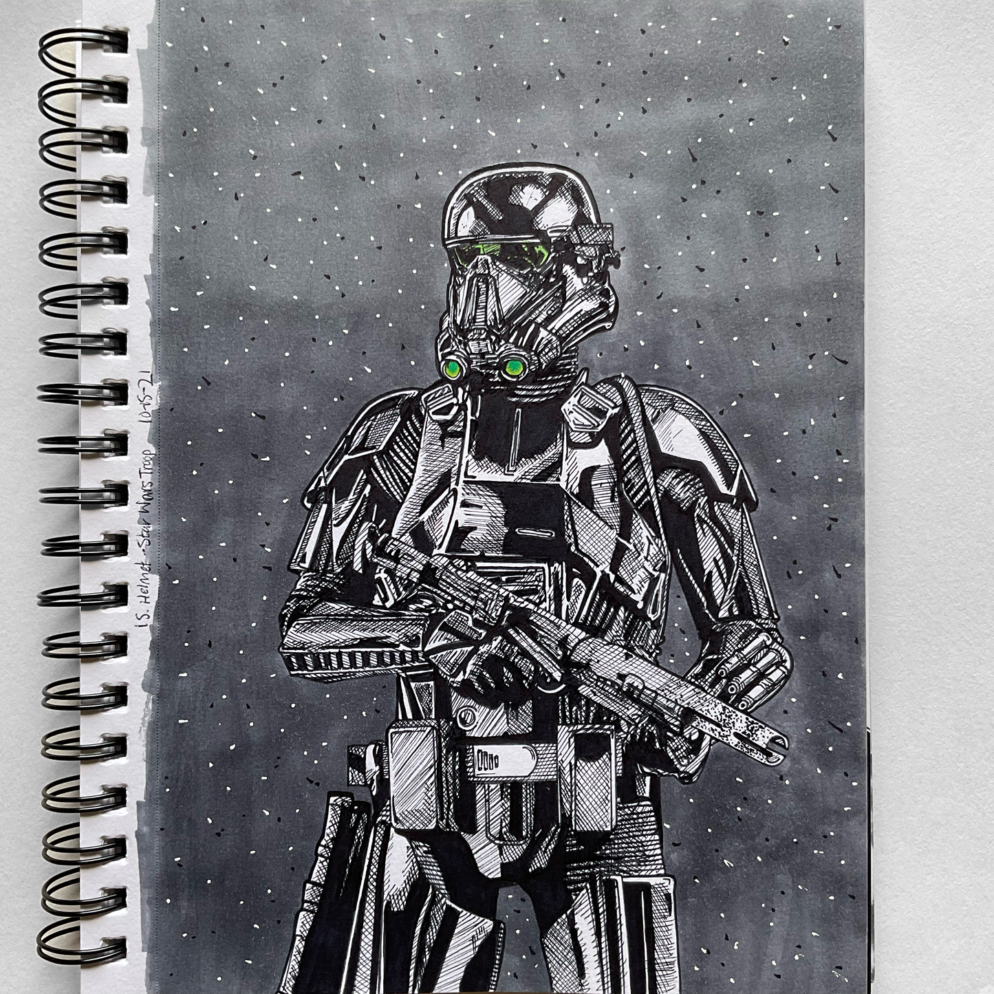 Death Trooper | Traditional Drawing