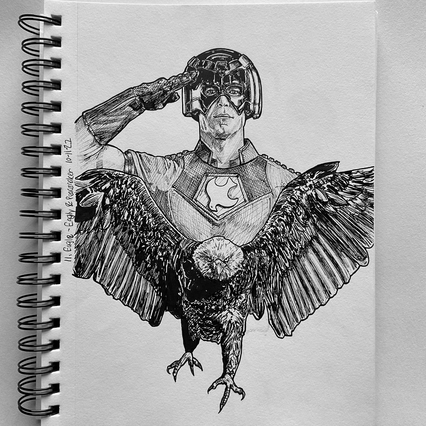 Eagly & Peacemaker | Traditional Drawing