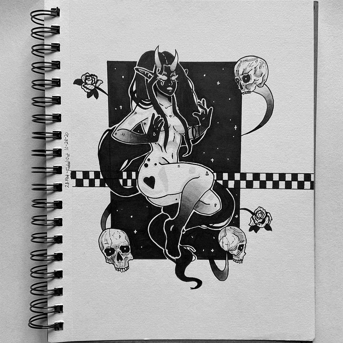 Faded Out | Traditional Drawing