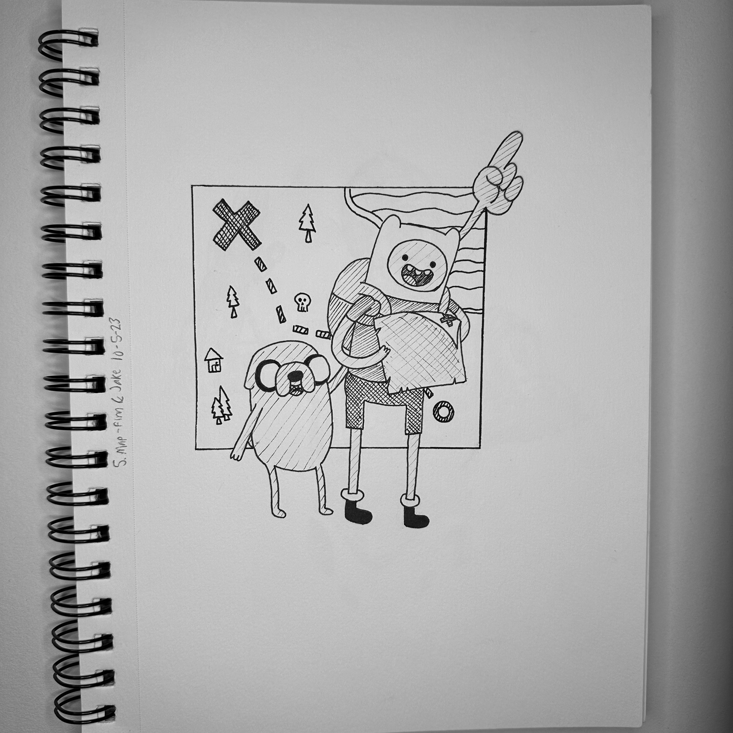 Finn & Jake | Traditional Drawing