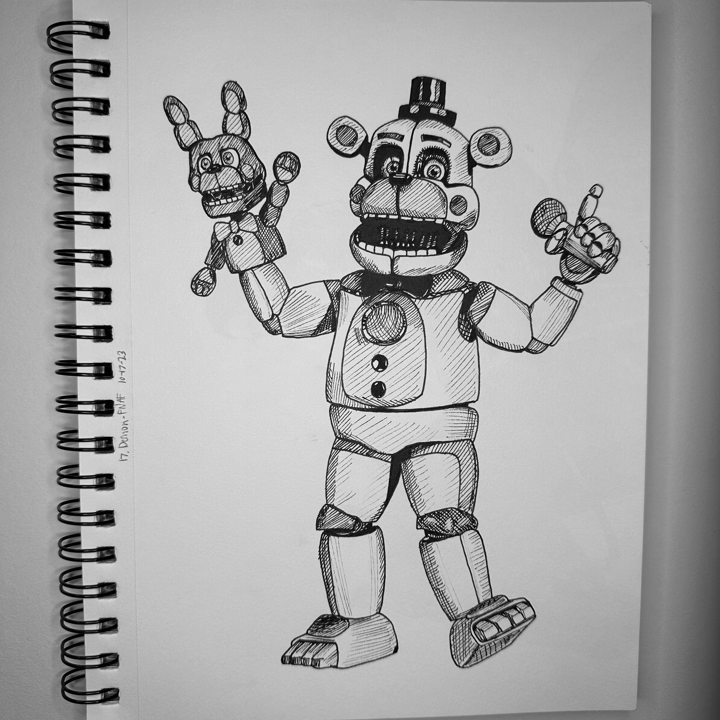 Funtime Freddy | Traditional Drawing