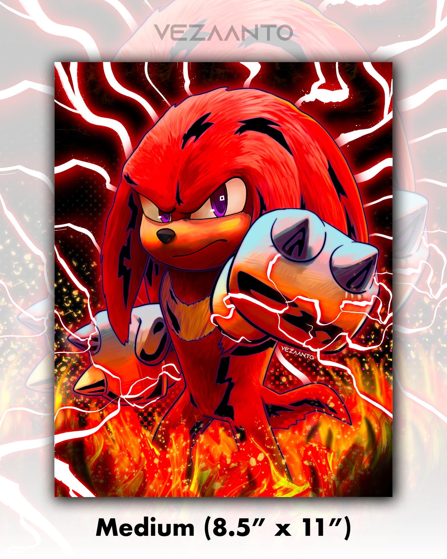 Knuckles | Print
