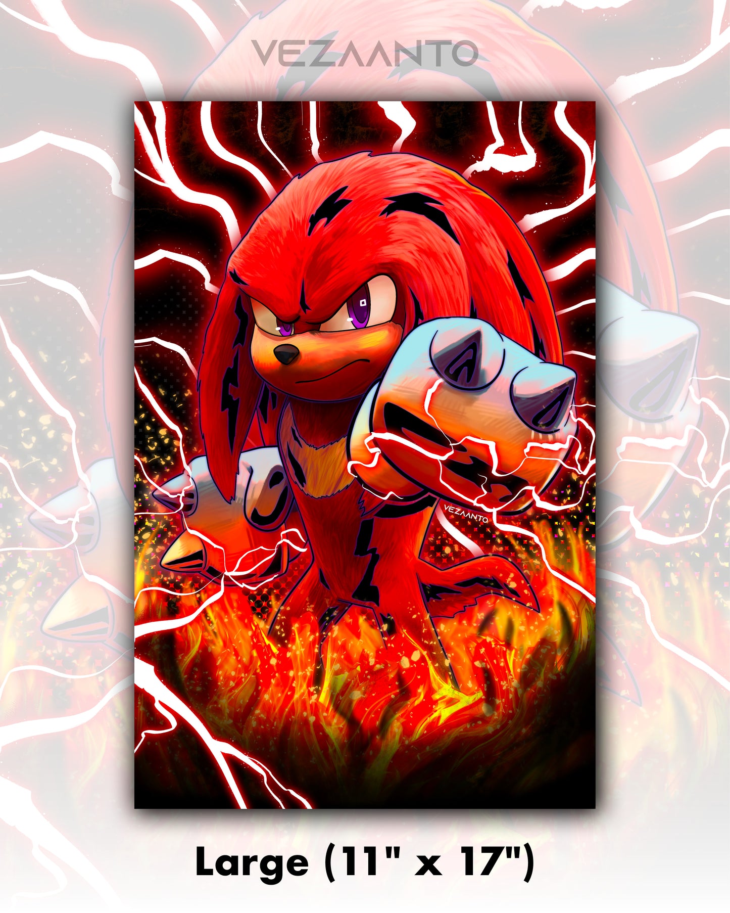 Knuckles | Print