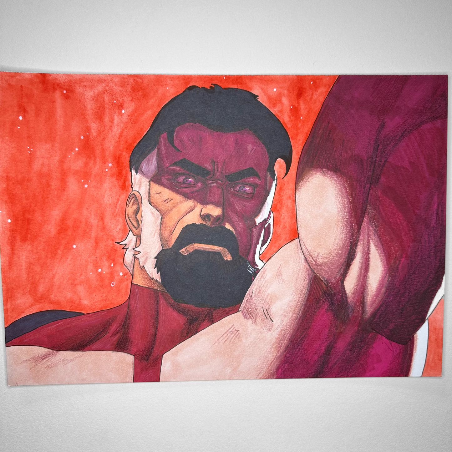 Omni-Man: Flaxan Annihilation | Traditional Drawing