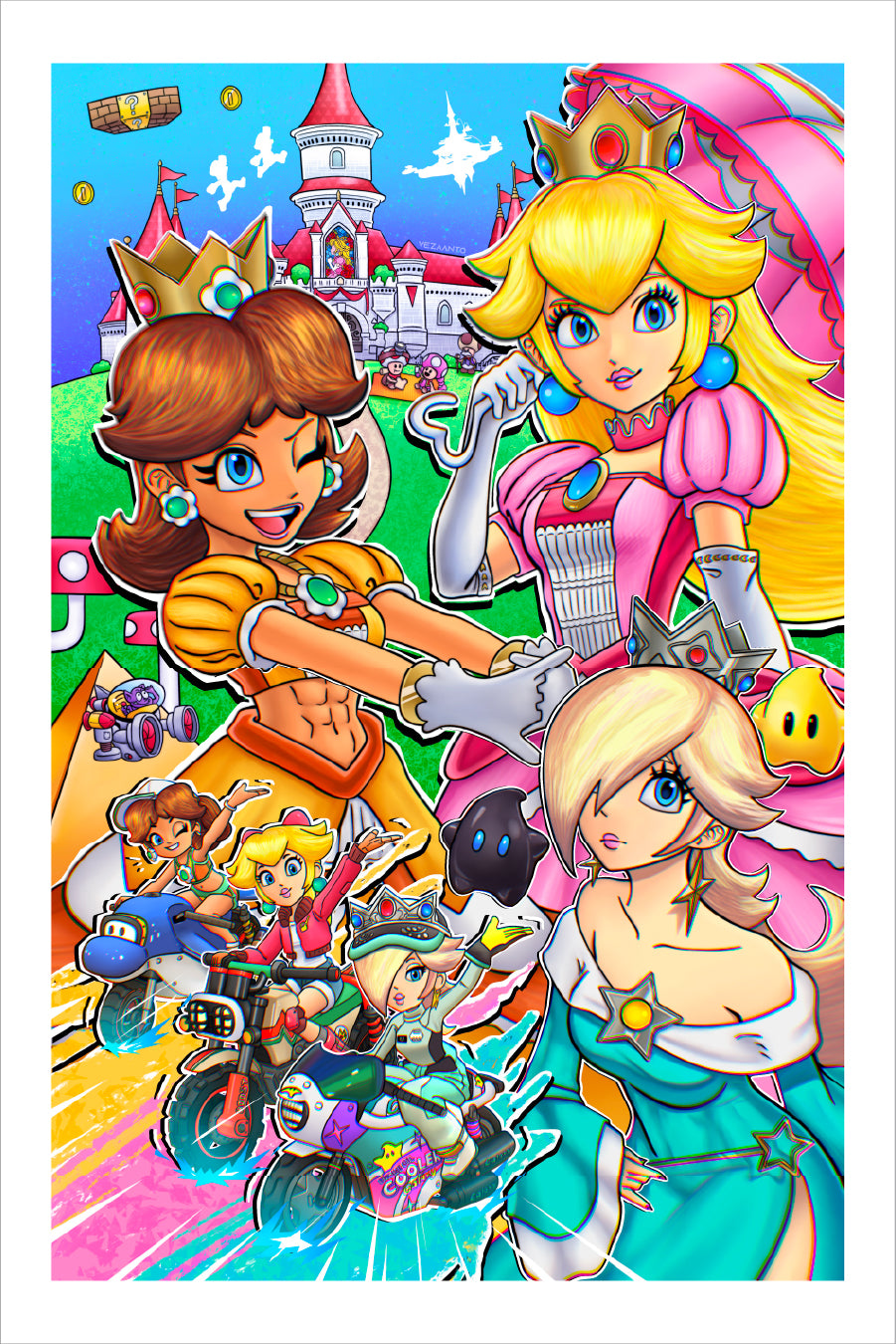 Power-Up Princesses | Sticker
