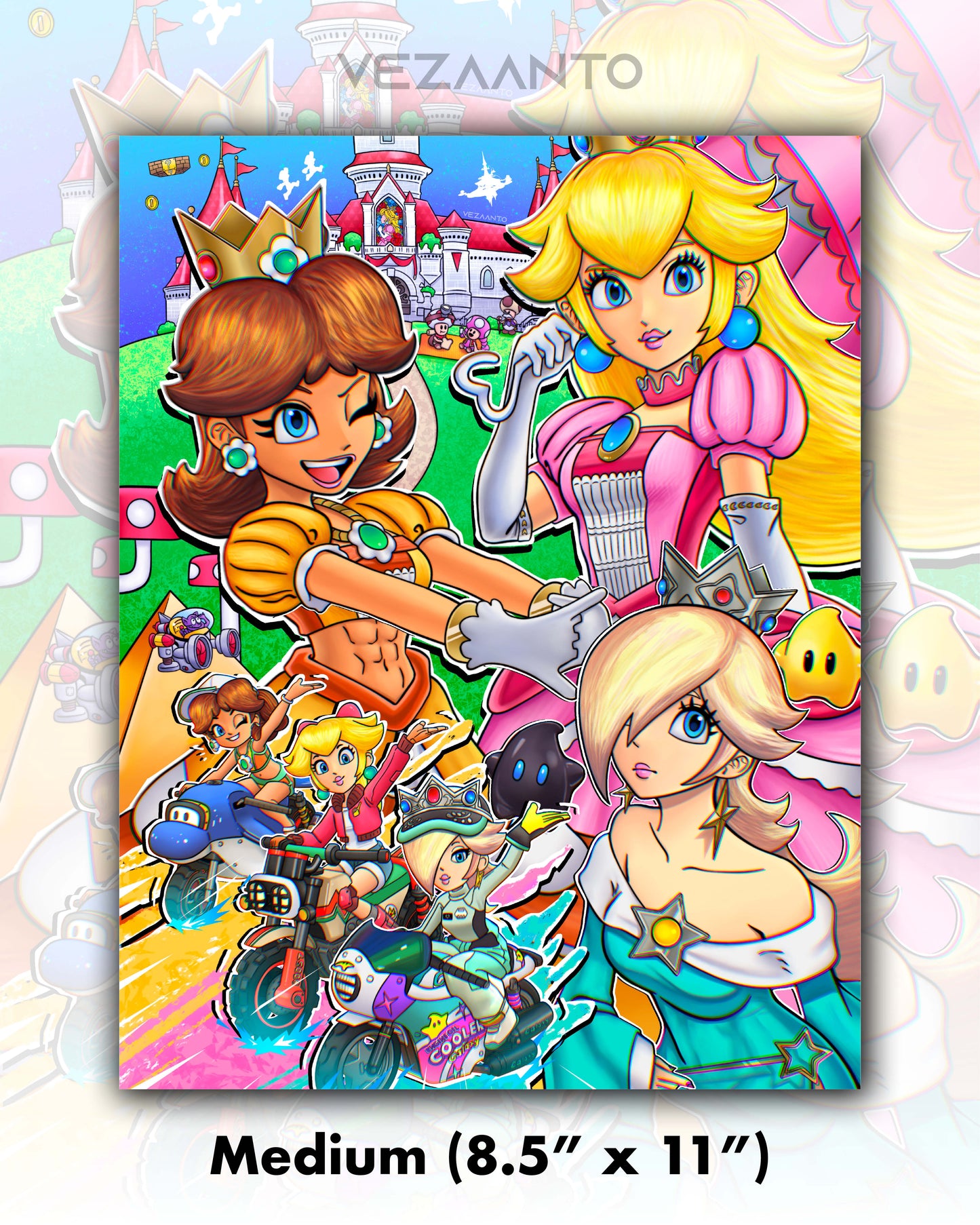 Power-Up Princesses | Print