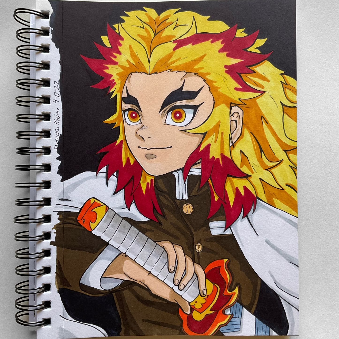 Rengoku: Luminous | Traditional Drawing