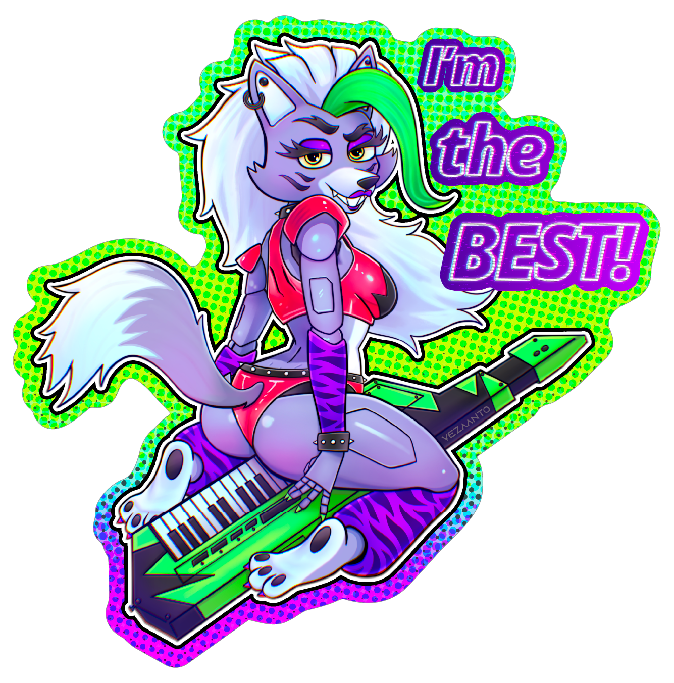 Roxanne Wolf: I'm the Best! | Sticker
