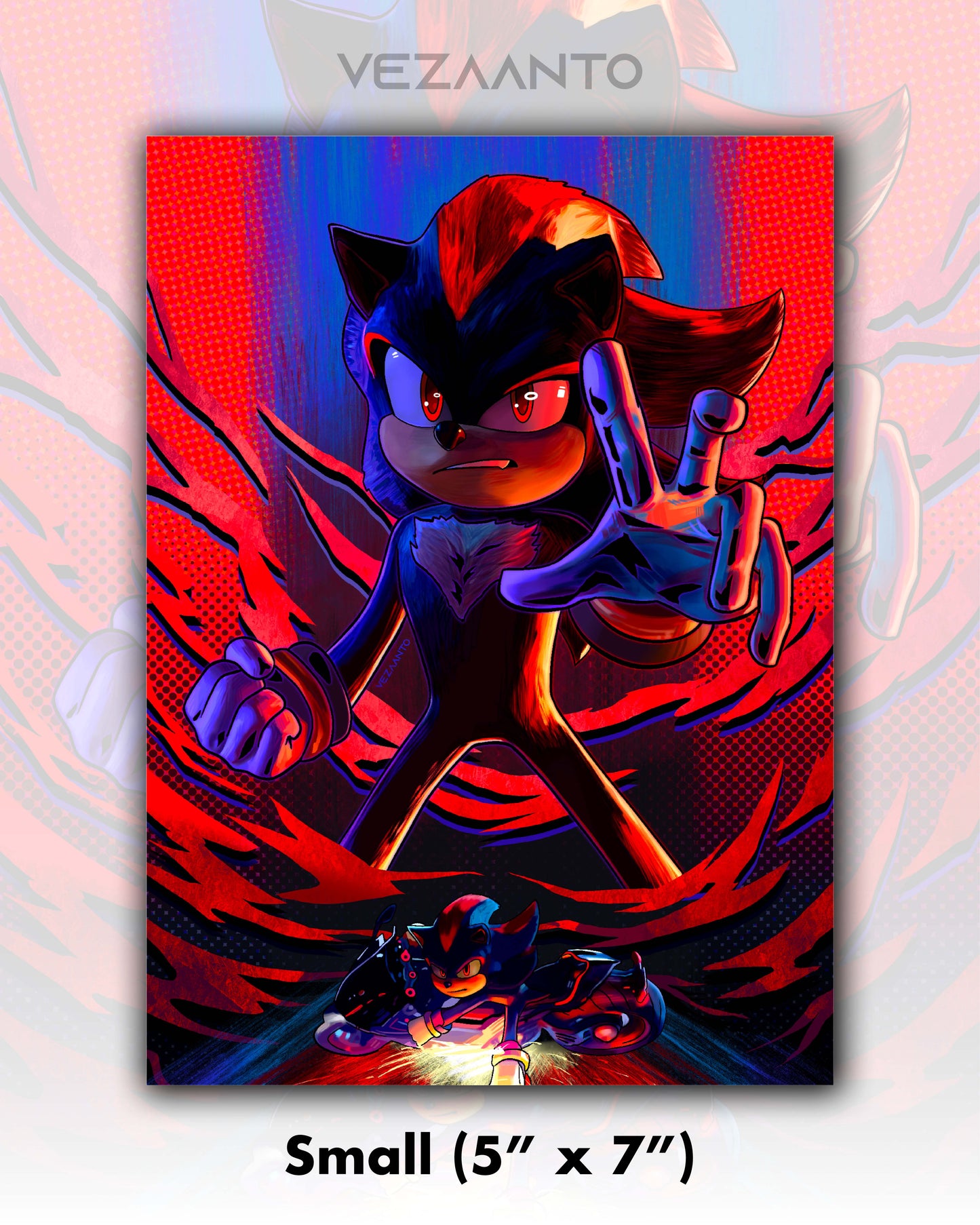 Shadow the Hedgehog | Print