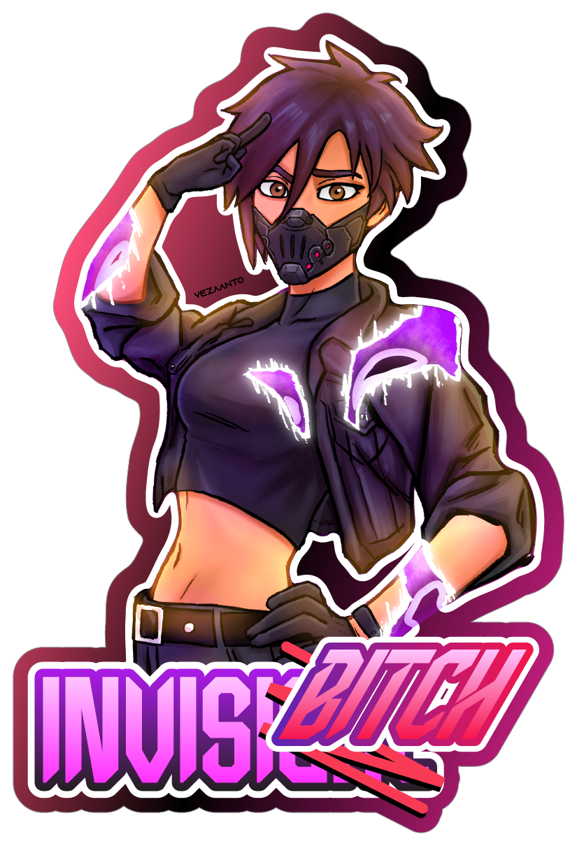 Invisigal | Sticker