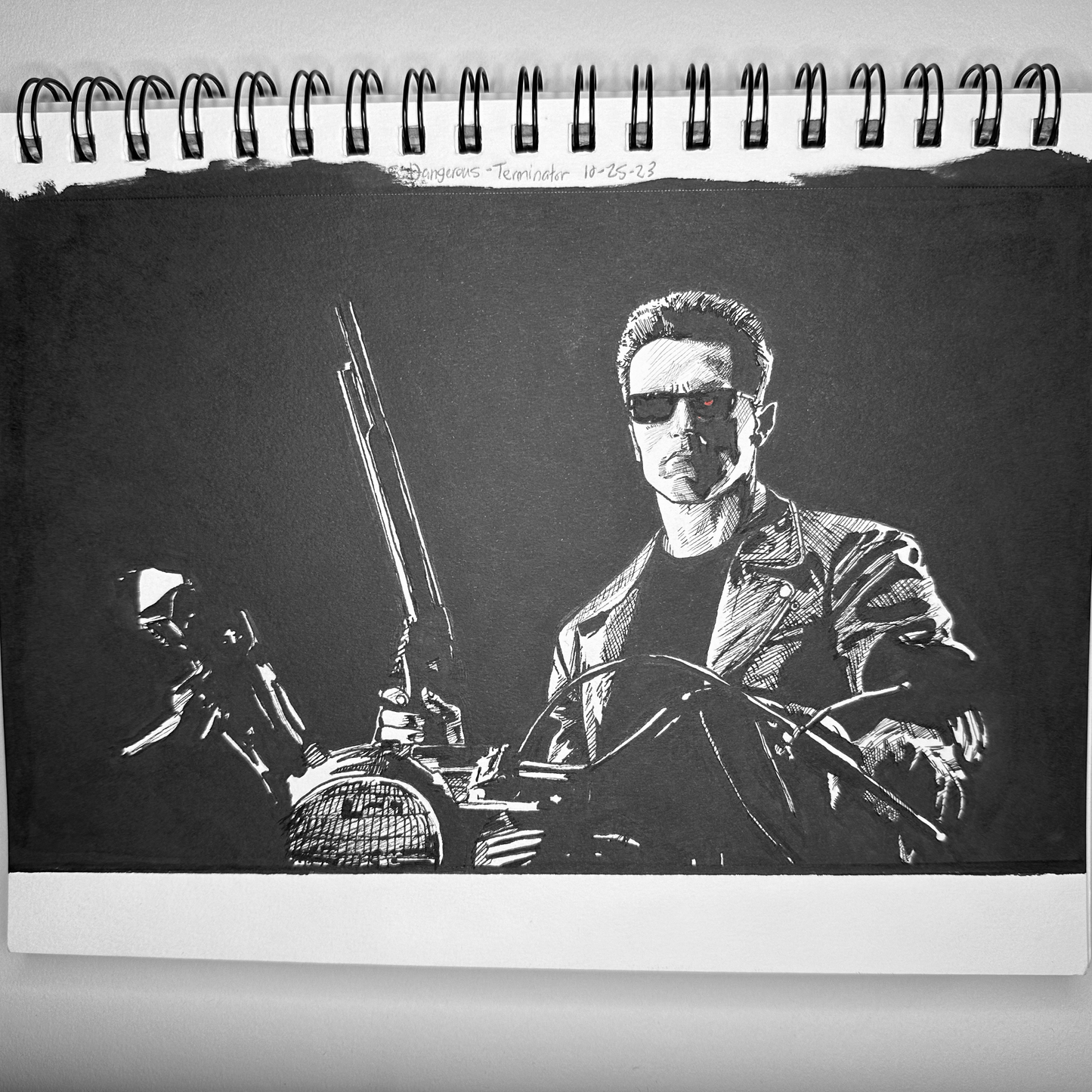 The Terminator | Traditional Drawing