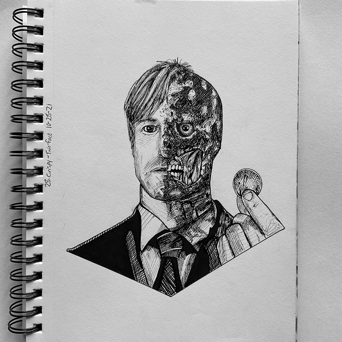 Two-Face | Traditional Drawing