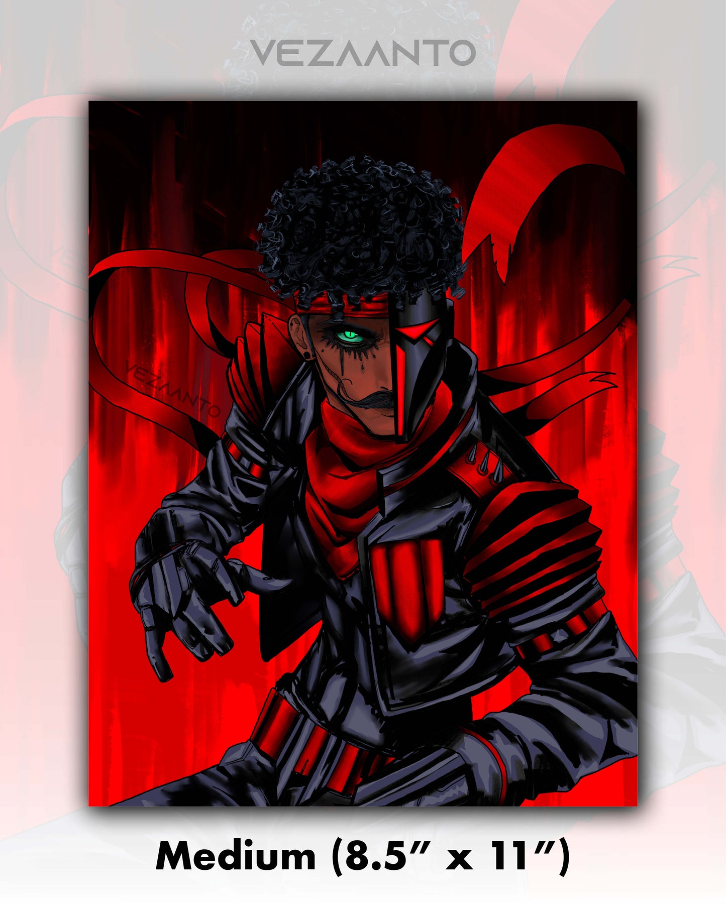 Vezaanto: Red | Print