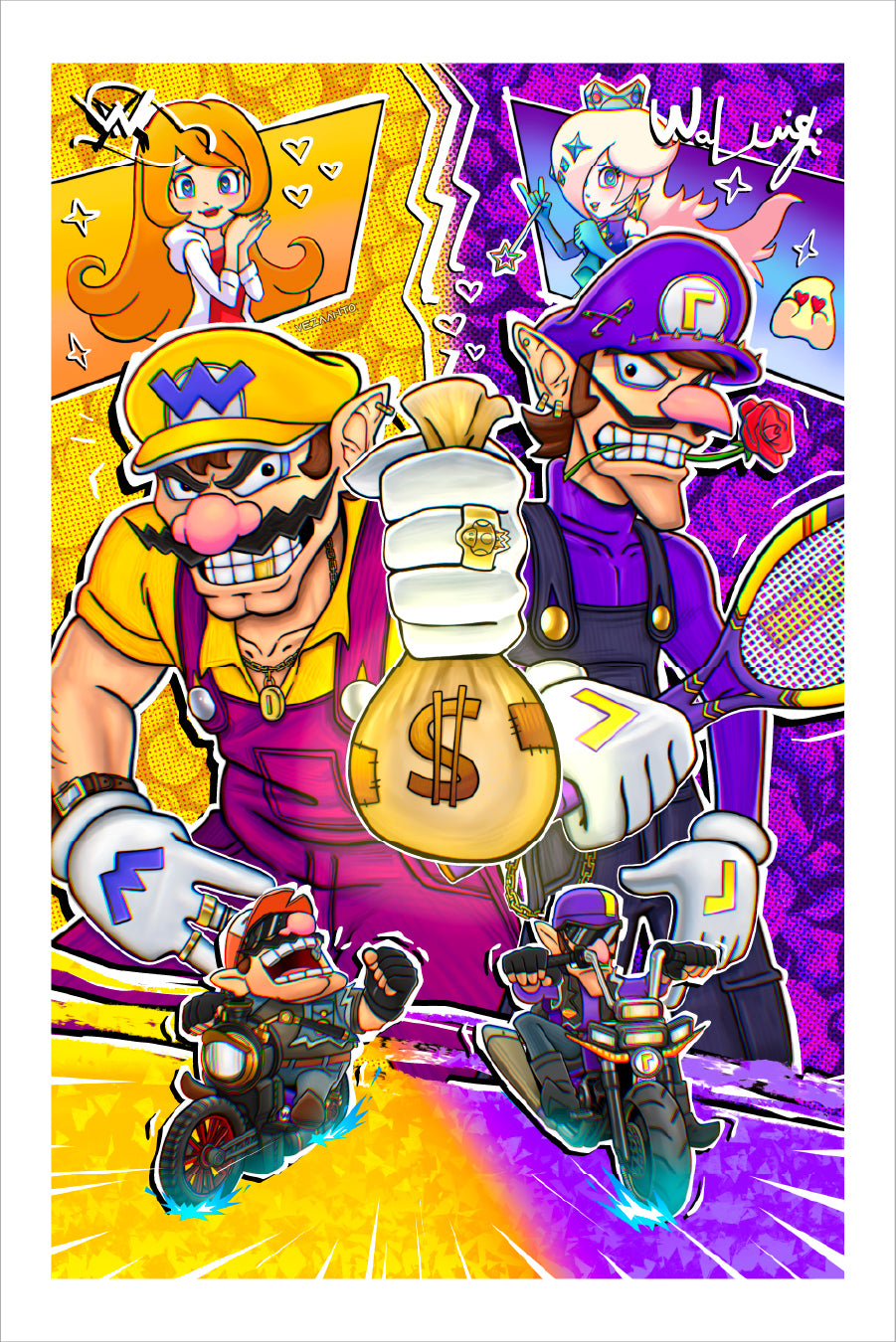 Wario & Waluigi | Sticker