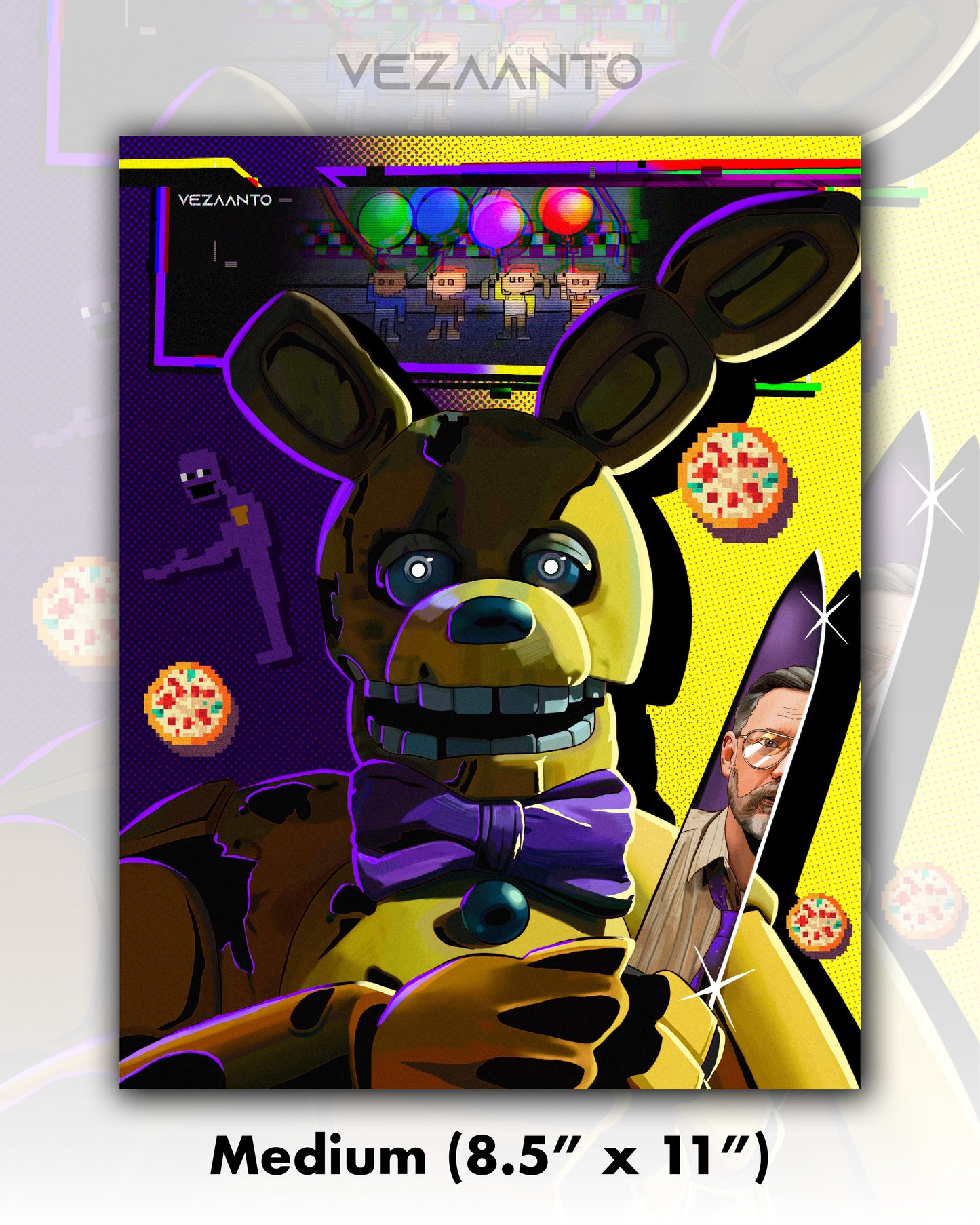 William Afton / The Yellow Rabbit | Print
