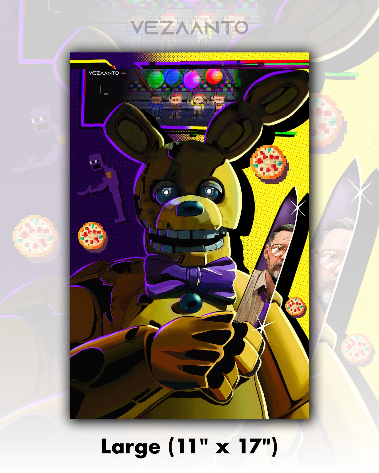 William Afton / The Yellow Rabbit | Print