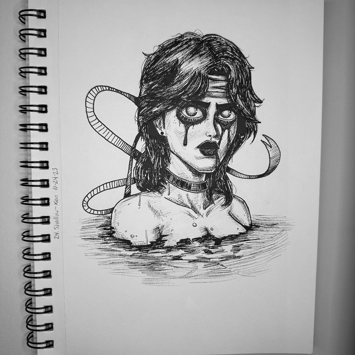 Xen (Cloaked Waters) | Traditional Drawing