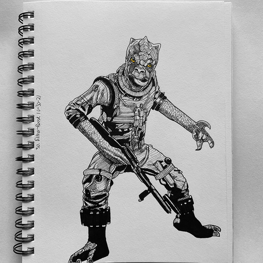 Bossk | Traditional Drawing