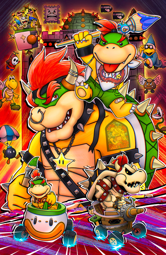 Bowser & Jr. | Print
