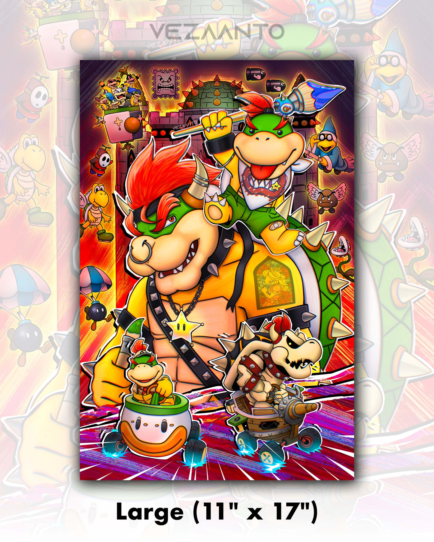 Bowser & Jr. | Print