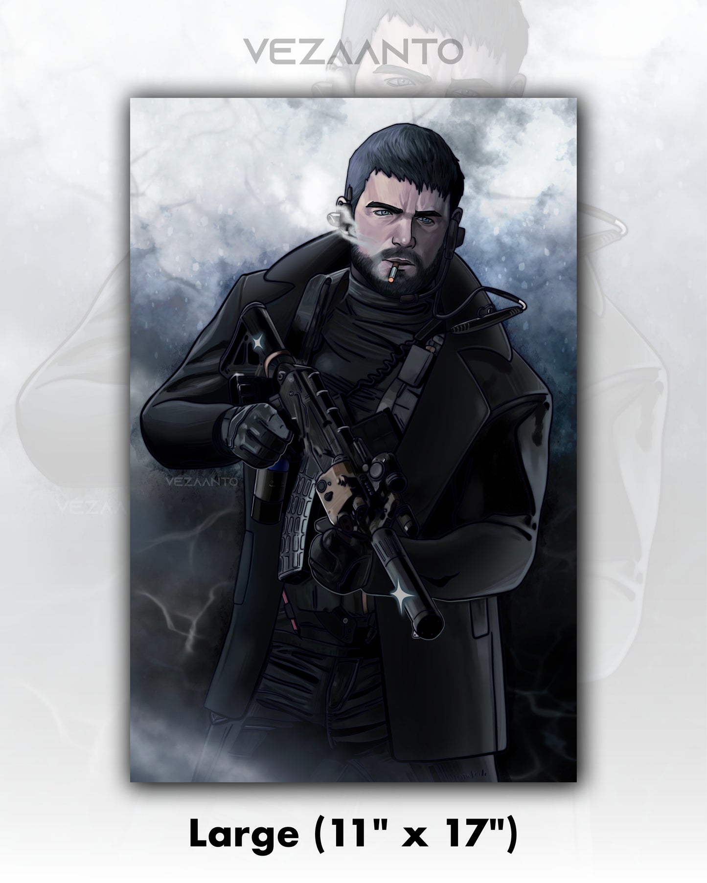 Chris Redfield | Print