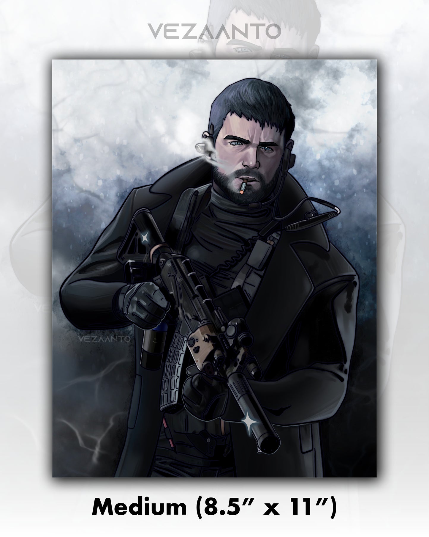 Chris Redfield | Print