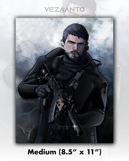 Chris Redfield | Print