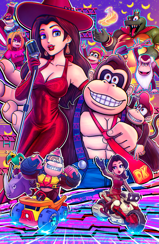 Donkey Kong & Pauline | Print