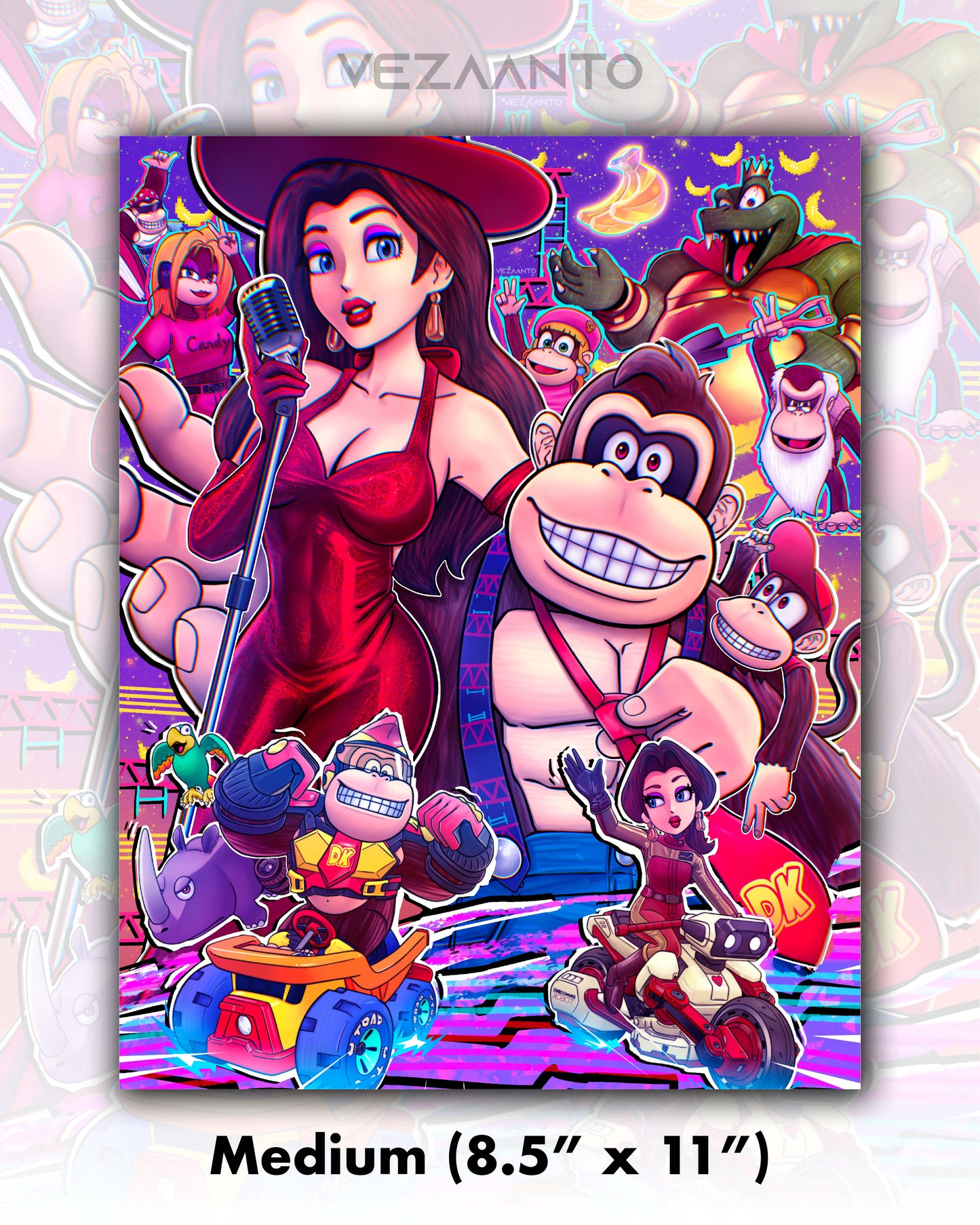 Donkey Kong & Pauline | Print