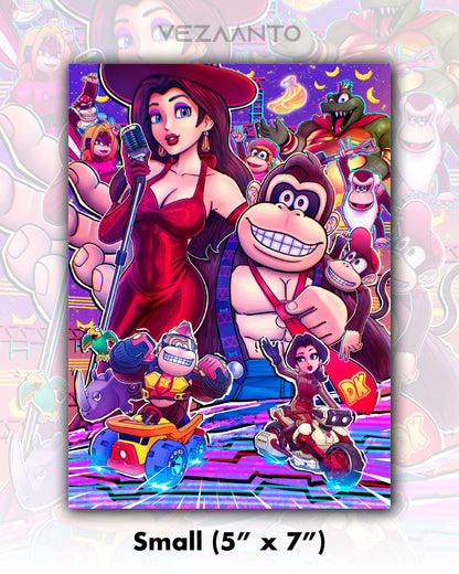 Donkey Kong & Pauline | Print