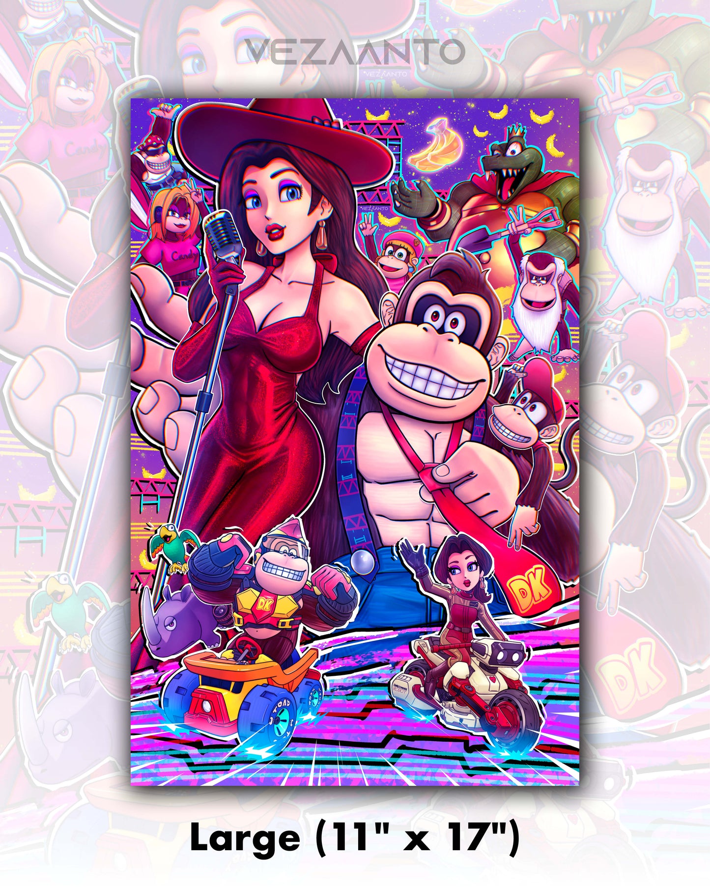 Donkey Kong & Pauline | Print