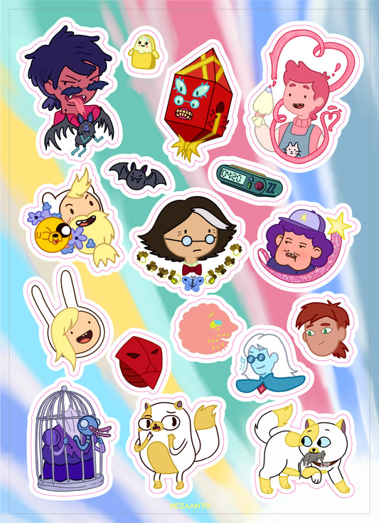 Fionna & Cake | Sticker Sheet