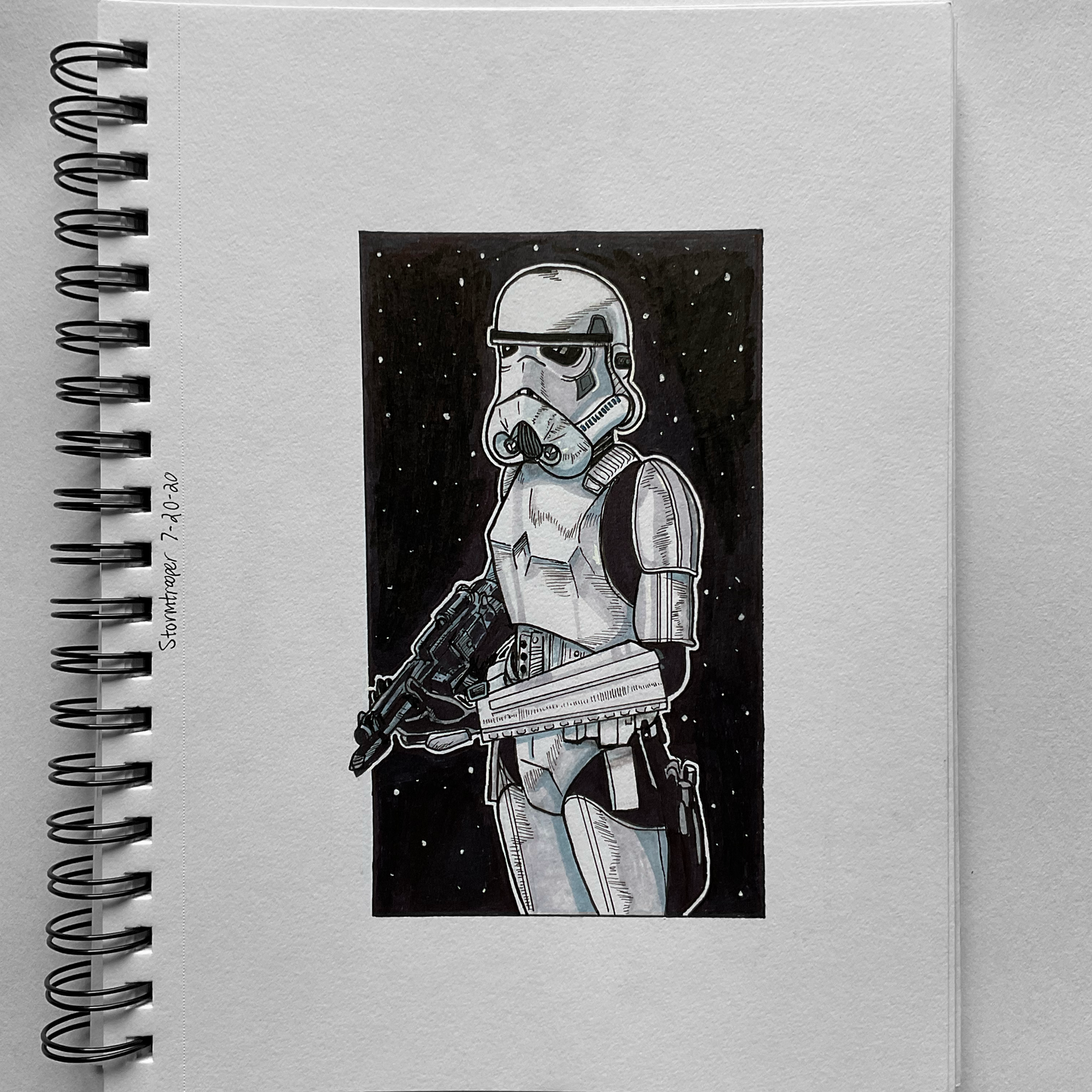 Imperial Stormtrooper | Traditional Drawing