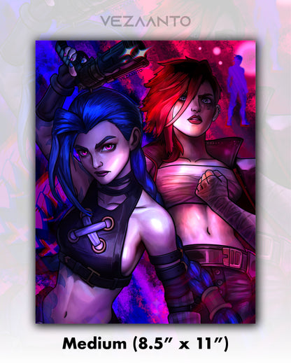 Jinx & Vi | Print