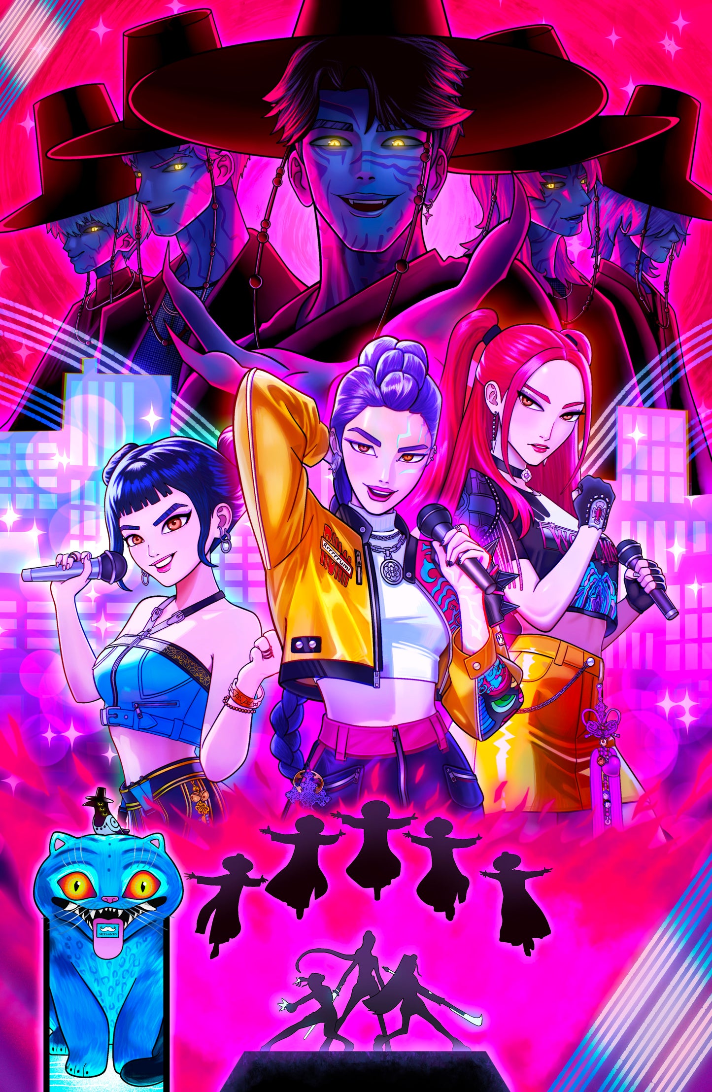 Huntrix vs. Saja Boys | Print