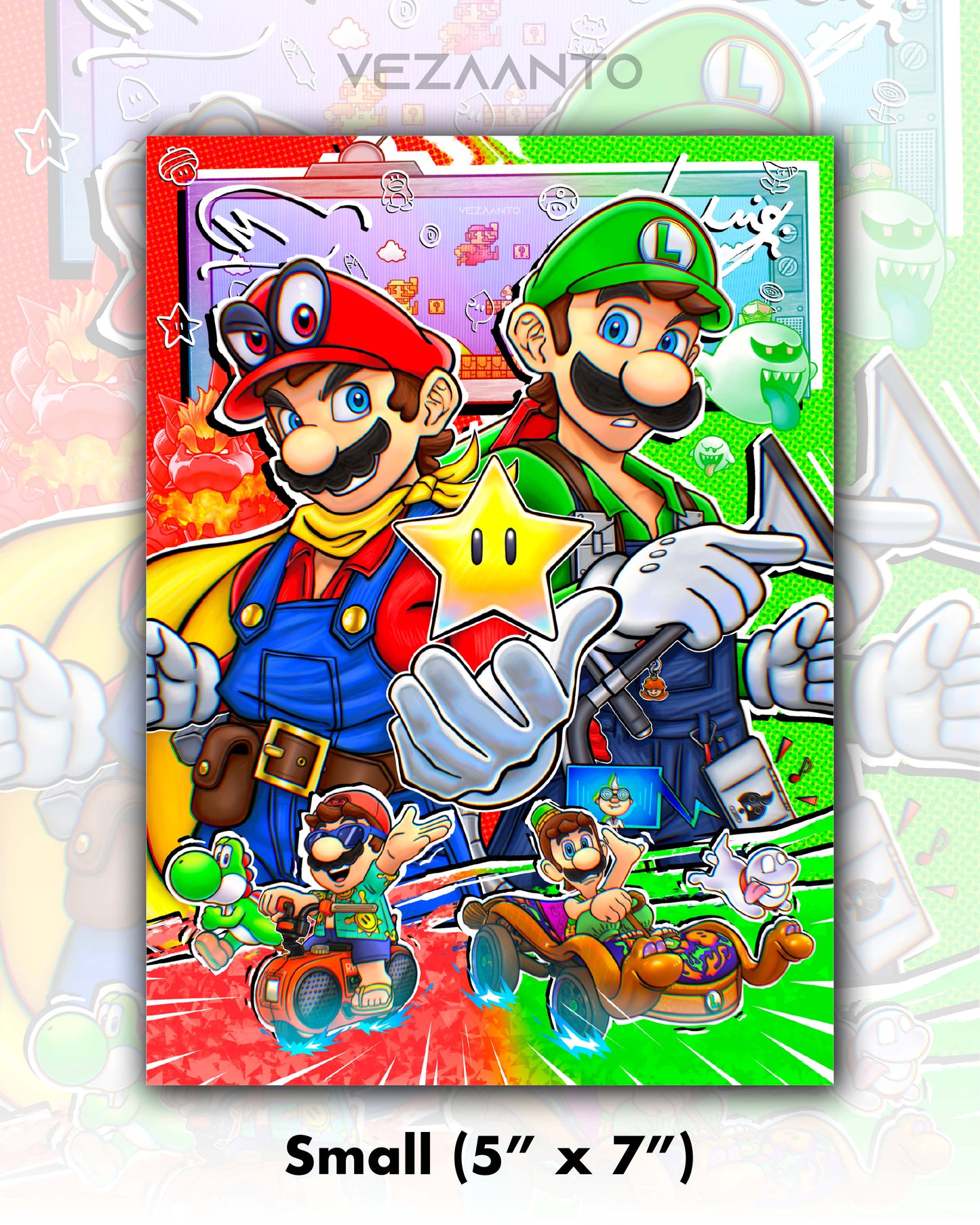 Mario & Luigi | Print