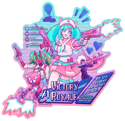 Hatsune Miku: Victory Royale | Sticker
