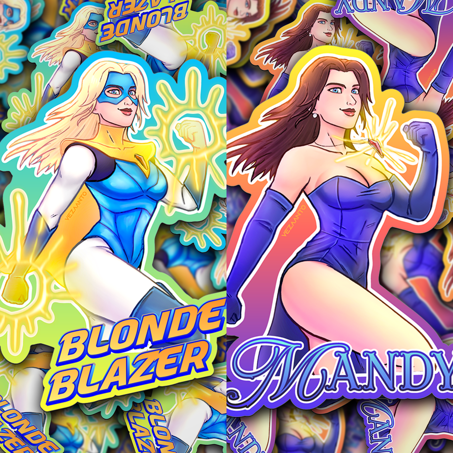 Blonde Blazer | Sticker
