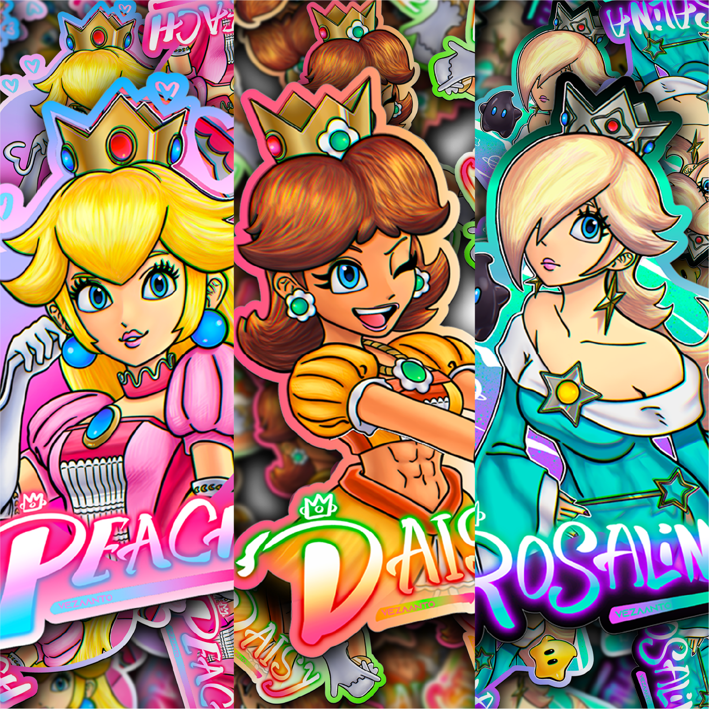 Power-Up Princesses | Sticker