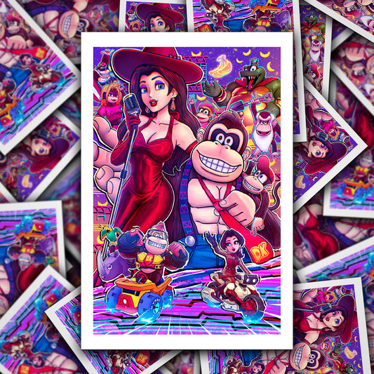 Donkey Kong & Pauline | Sticker