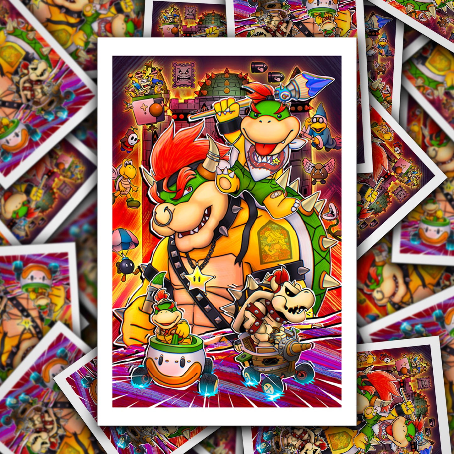 Bowser & Jr. | Sticker